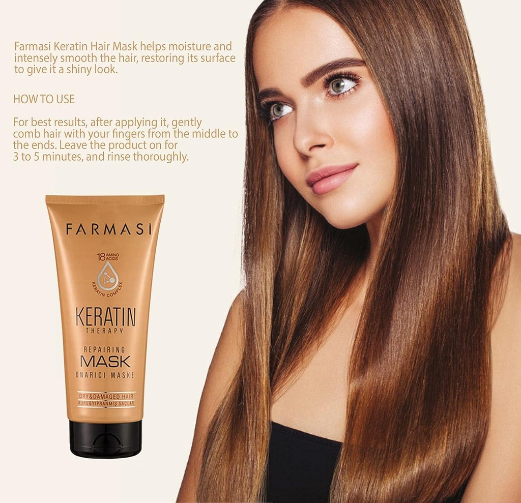 FARMASI Spray Cheveux Keratin