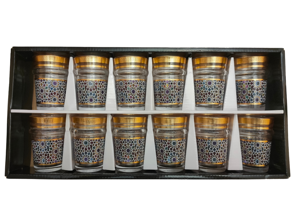 Set de 12 Verres à Thé gratuit avec chaque Commande de 300dhs
